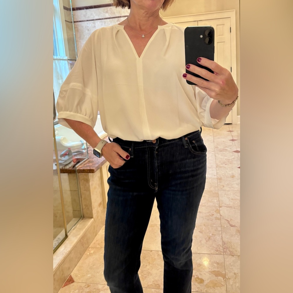 Vince Camuto 3/4 sleeve blouse